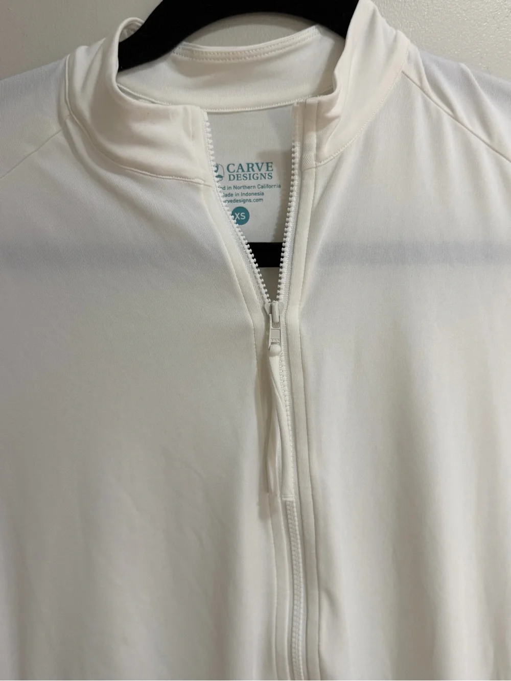 Carve Designs Cody Sun Dress Cloud White XS Rashguard Coverup UPF 50+ NWT - Picture 5 of 13